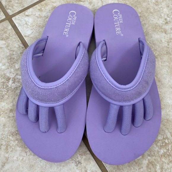 Pedi Couture Toe Separator Sandals for Pedicure/Yoga - Picture 1 of 4